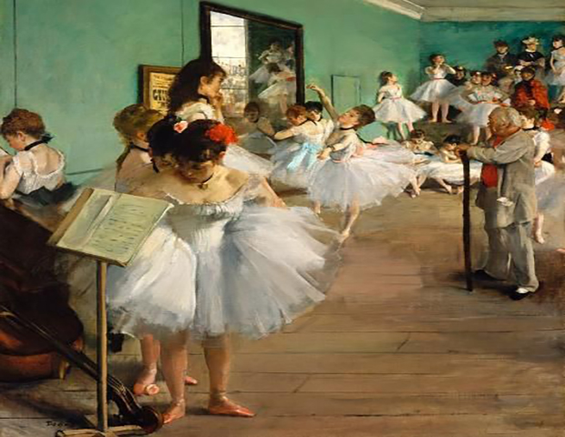  The Ballet Class (ادگار دگا)